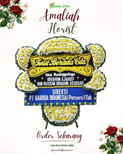 Papan Bunga Duka di Cipari